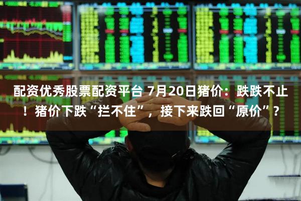配资优秀股票配资平台 7月20日猪价：跌跌不止！猪价下跌“拦不住”，接下来跌回“原价”？
